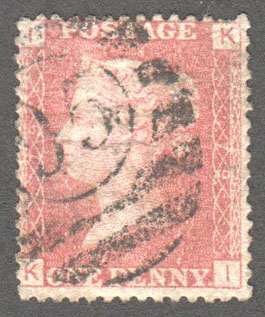 Great Britain Scott 33 Used Plate 79 - KI - Click Image to Close